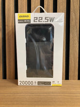 Indlæs billede til gallerivisning Dudao K15Pro 20000mAh 22.5Watt 2x cable  Black
